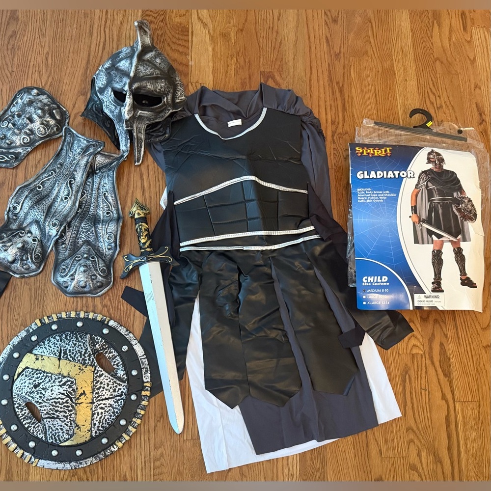 Spirit Gladiator Armor Set youth medium 8-10